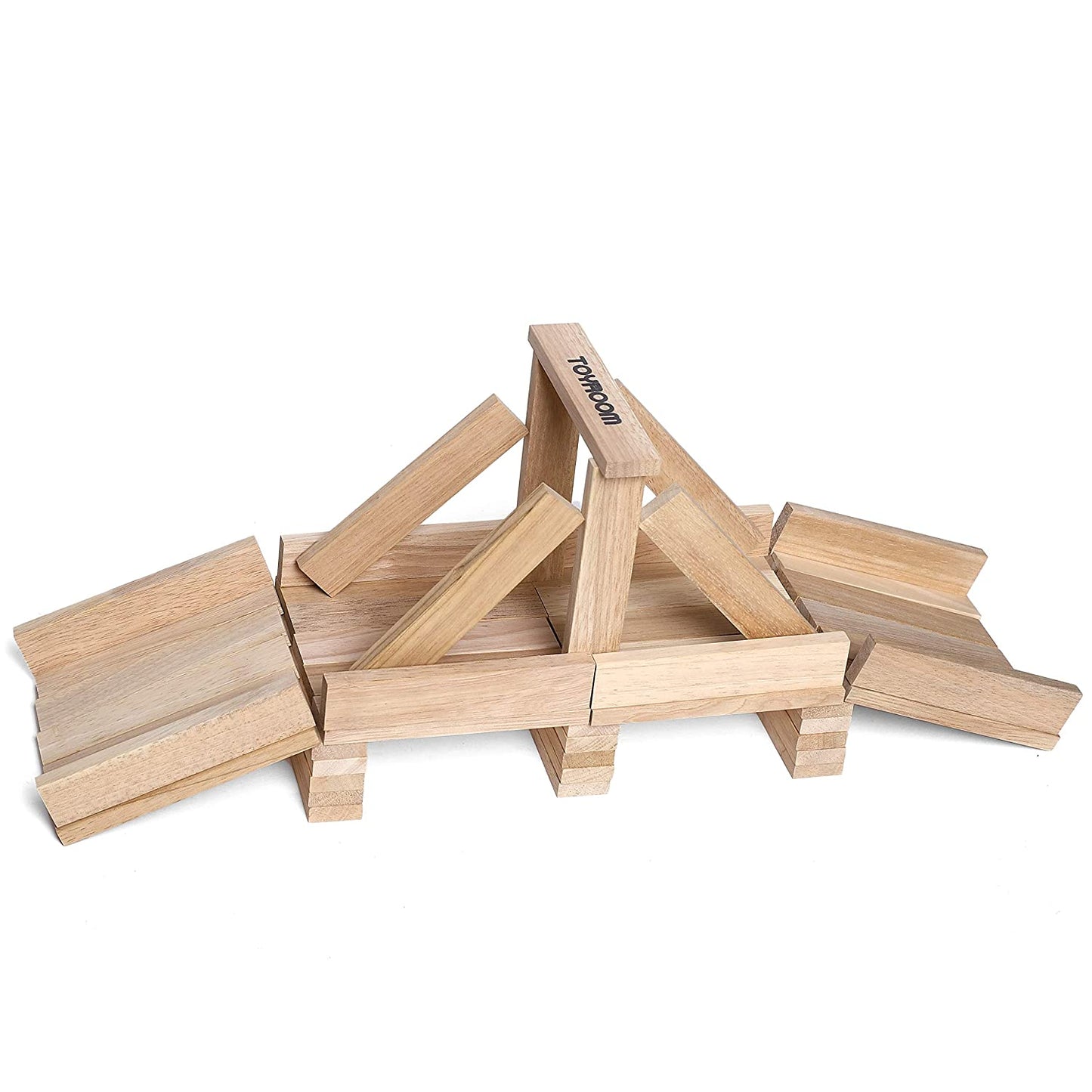 Wooden  Planks / Building Bricks (50 Pieces)