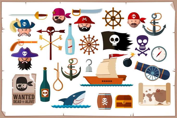 Pirate themed toys from Toyroom