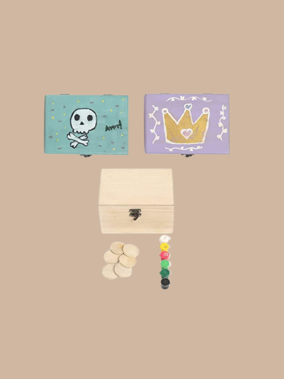 Little Explorer’s DIY Pirate/ Princess Treasure Chest