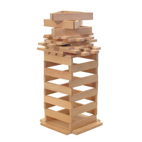 Wooden  Planks / Building Bricks (50 Pieces)