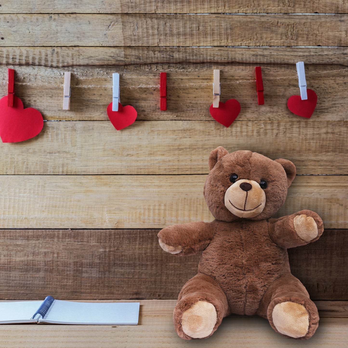 Toyroom-DIY Teddy Bear-Make Your Own Stuff Teddy ( Includes stuffing, birth certificate and a heart)