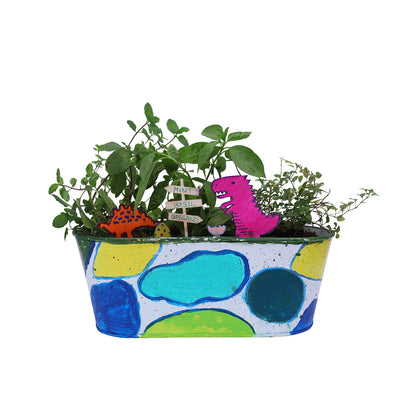 Toyroom DIY Dinosaur herb garden