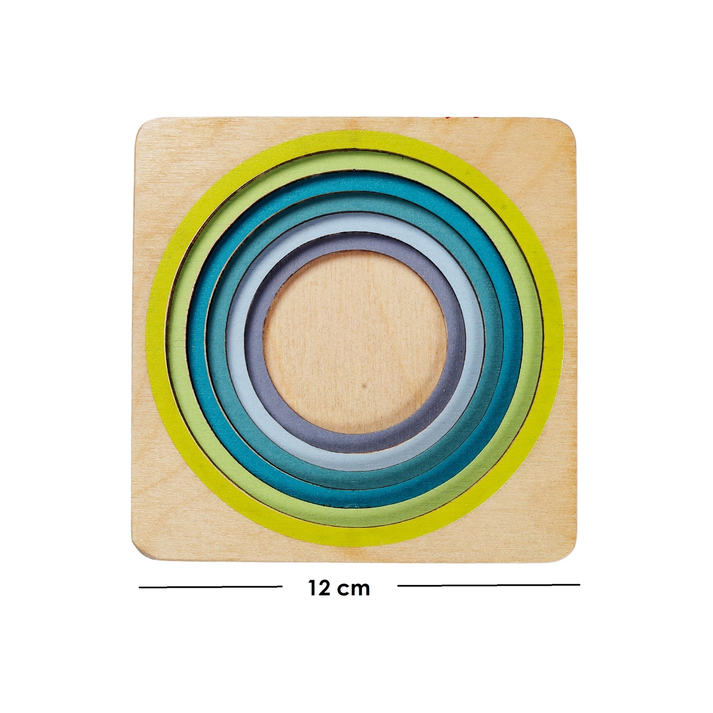 Wooden Fraction Puzzle - (6 layers) Math Aid