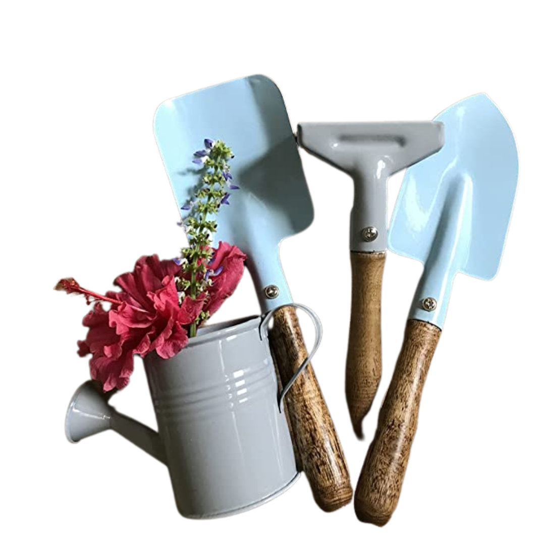 Little Greenkeepers' Gardening tools kit with mini Watering Can for kids