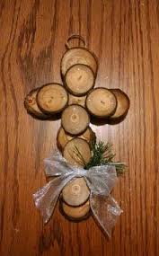 Wooden branch slices - Art & Craft accessory (approx. 50 pieces)