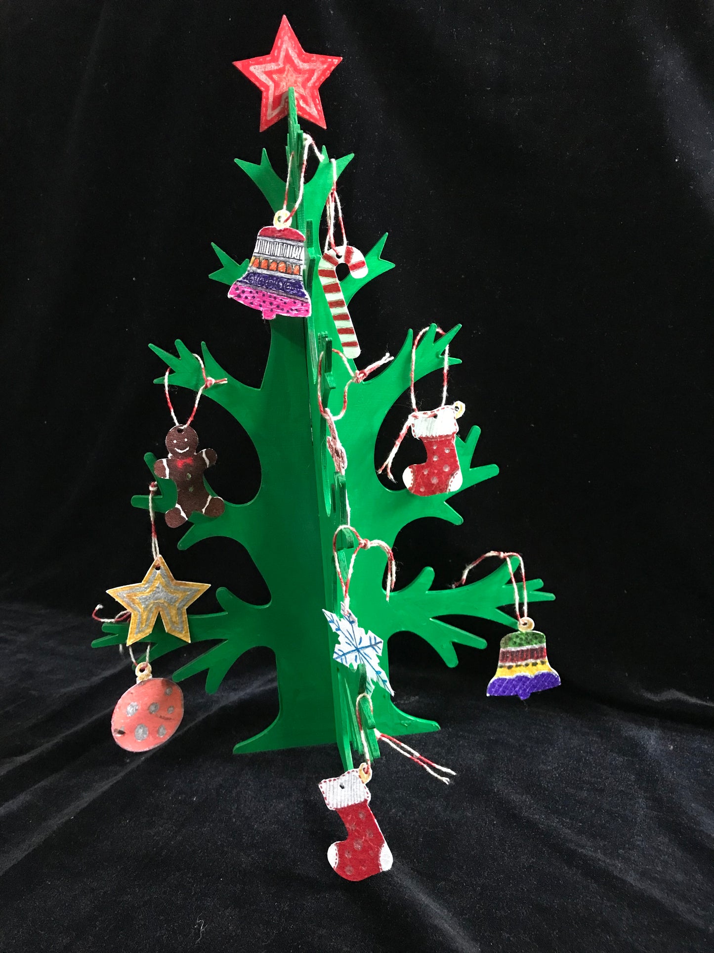 Toyroom Eco friendly Seed Paper Christmas Ornamnets (Set of 24)